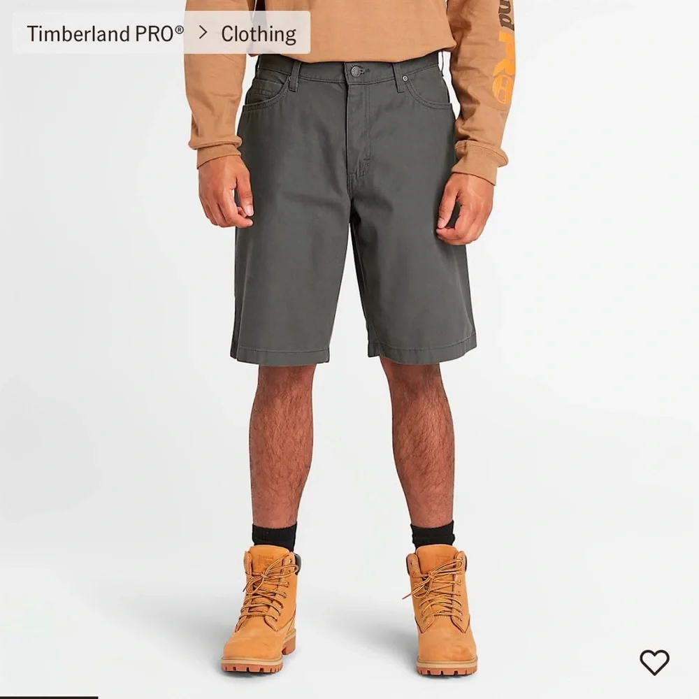 SET of 2 Timberland PRO Men's Cargo Shorts. Both size 32. Gun Metal/ Dark Wheat - Picture 5 of 13